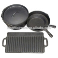 Hot sale Cast iron cookware set